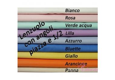Lenzuolo Con Angoli Tinta Unita 1 Piazza Cm 90x200 Rosa Casa | Online