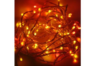 2 Pezzi Catena Luminosa Solare Da 10 Metri Con 100 Micro Led Per Decorazioni Natalizie Luci Di Natale Multicolor 89684909