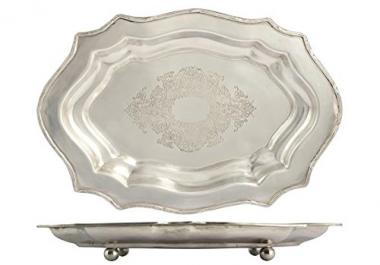 Vassoio per parete 1 ripiano grigio / argento | Leroy Merlin